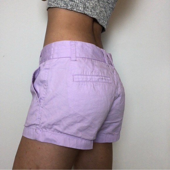 J. Crew Purple Chino Broken-In Shorts!! - Picture 2 of 4